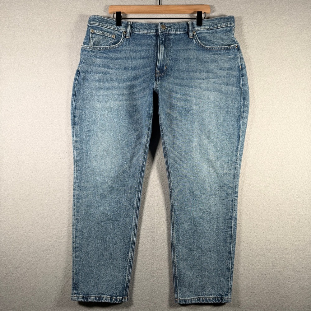 Lauren Ralph Lauren Womens Size 16 Blue Straight Leg Medium Wash Denim Jeans